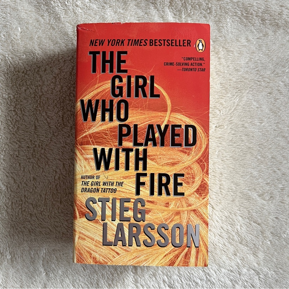 BUNDLE to Pay $4/book- The girl who played with fire, by Stieg Larsson